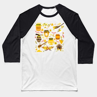 Honey Bees Baseball T-Shirt